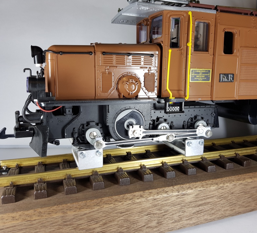 4-er Set Gleisrollenbock Spur 1/G Gleichstrom (DC/DCC)