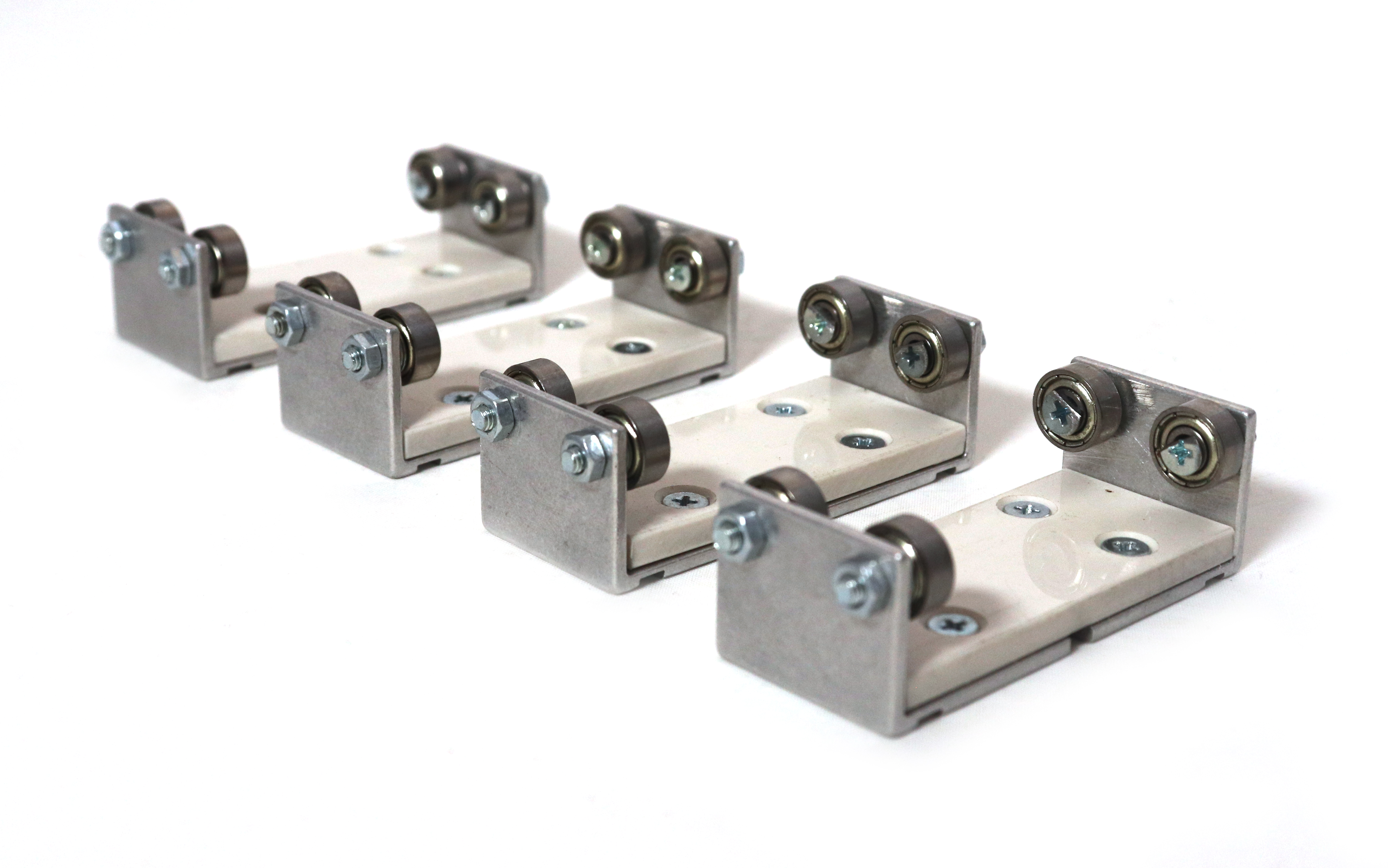 4-er Set Gleisrollenbock Spur 1/G Gleichstrom (DC/DCC)